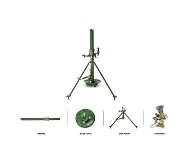 60mm Mortar Model PP93