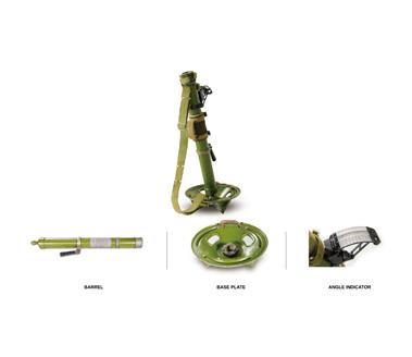60mm Light Mortar Model AM1